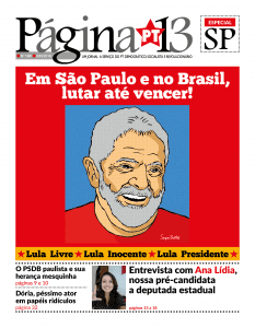 Read more about the article Página 13 n 188 junho 2018, Especial São Paulo