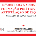 18ª Jornada Nacional de Formação Política da AE: inscrições abertas!