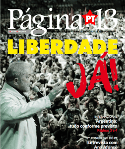 Read more about the article Jornal Página 13 –  nº  204 / outubro