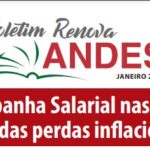 Boletim Renova ANDES: “Organizar a campanha salarial e  construir a pauta de reivindicações”
