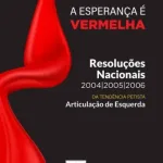 Livro “A esperança é vermelha” traz resoluções da AE de 2004 a 2006