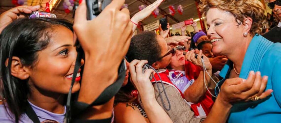 São Paulo - SP, 06/09/2014. Dilma Rousseff durante o encontro com mulheres. Foto: Ichiro Guerra